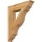Ekena Millwork Funston Traditional Rough Sawn Bracket, Western Red Cedar, 6"W x 30"D x 36"H BKT06X30X36FST01RWR - alternate 1